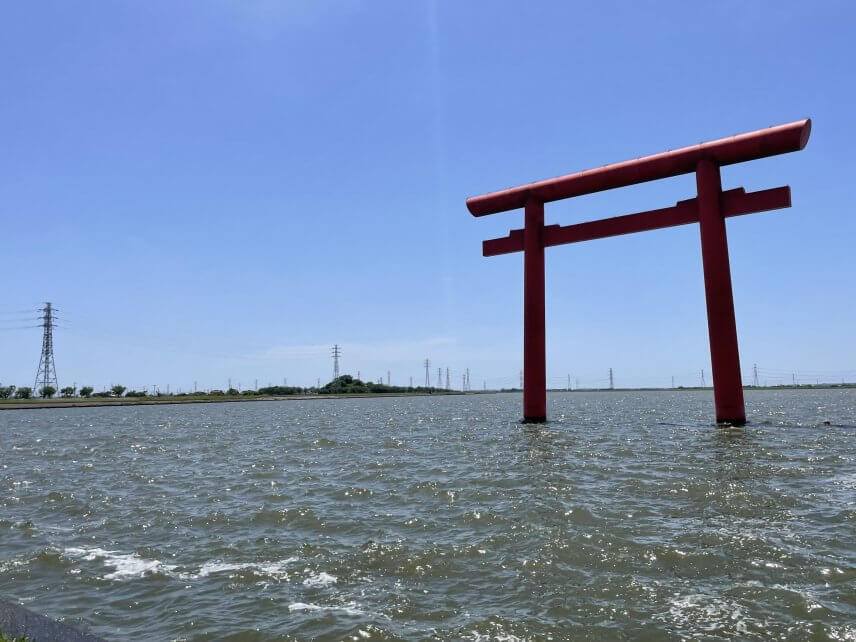 水上鳥居